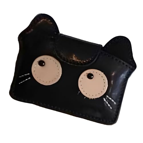 Retro Styles Katzenmotiven Leichtes Schlägen Brieftaschenorganisatoren Für Karten Und Rechnungen Cats Themed Karten Organizer von XAGMODSHN