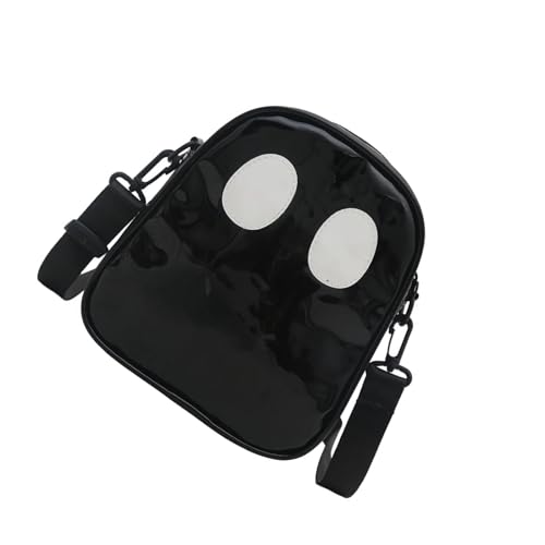 XAGMODSHN Schädeldruckkontrastfarbe Farbwälkterwaterdes PU Crossbody Geldbörse Mit Verstellbarem Riemen Für Tägliche Verwendung Von Halloween Crossbody Tasche von XAGMODSHN