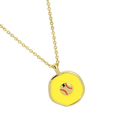 XAGMODSHN Trendige Unisex-Halskette aus Metall und Stahl, sportliches Design, Kugel-Anhänger, modischer Schmuck für legere Mode, Unisex-Sportschmuck für Damen und Herren, Einheitsgröße, Wie XAGMODSHN Trendige Unisex-Halskette aus Metall und Stahl, sportliches Design, Kugel-Anhänger, modischer Schmuck für legere Mode, Unisex-Sportschmuck für Damen und Herren, Einheitsgröße, Wie von XAGMODSHN