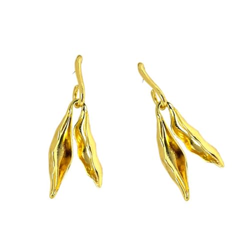 Zeitgenössische Drop Ohrringe Strukturierte Quasten Die Silberlegungsmaterialien Von Tag Zu Nacht Zu Accessoire Unregelmäßige Ohrringe Detailliert Haben von XAGMODSHN