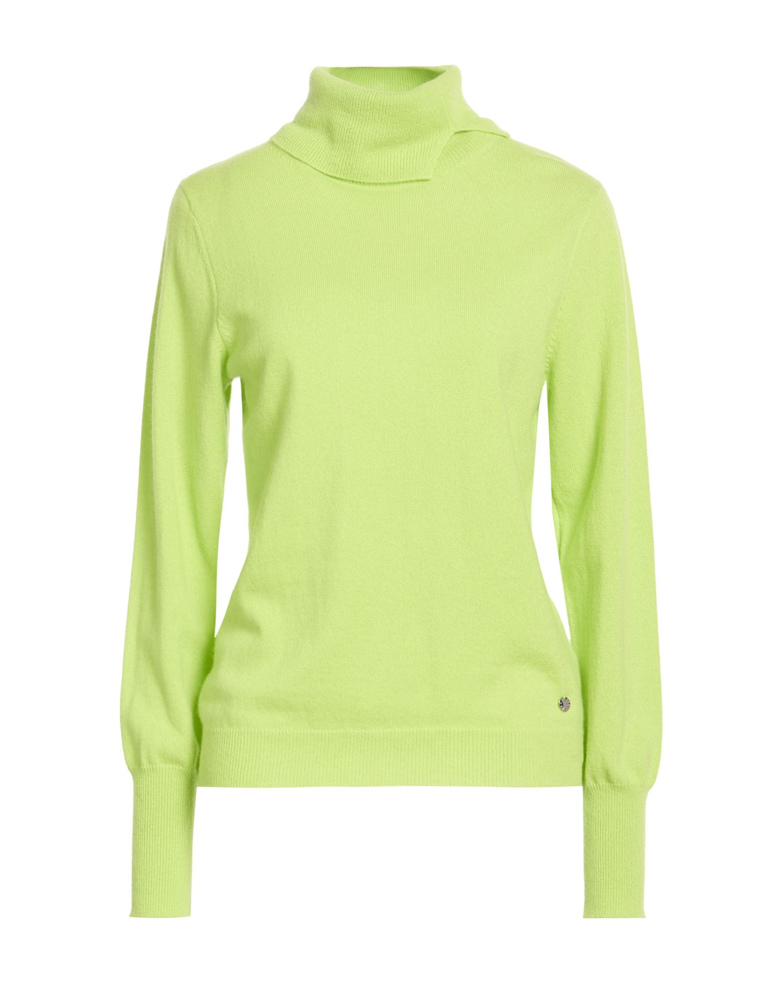 XANDRES Rollkragenpullover Damen Säuregrün von XANDRES