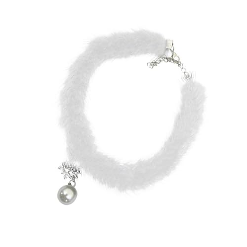 XANHOY Bequeme Halskette für Damen, weiches Plüsch, Schlüsselbeinkette, kurze Halskette, flexibler Schmuck für Herbst und Winter, As pictures shown, Strasssteine XANHOY Bequeme Halskette für Damen, weiches Plüsch, Schlüsselbeinkette, kurze Halskette, flexibler Schmuck für Herbst und Winter, As pictures shown, Strasssteine von XANHOY