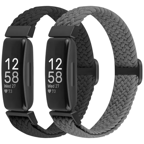 XANS Nylon Geflochtene Armband Kompatibel mit Fitbit Inspire 3/Inspire 2/Inspire/Inspire HR/Ace 3/Ace 2, Elastisches Verstellbares Ersatzarmband Dehnbare Weiche Sport Armband für Damen Herren XANS Nylon Geflochtene Armband Kompatibel mit Fitbit Inspire 3/Inspire 2/Inspire/Inspire HR/Ace 3/Ace 2, Elastisches Verstellbares Ersatzarmband Dehnbare Weiche Sport Armband für Damen Herren von XANS