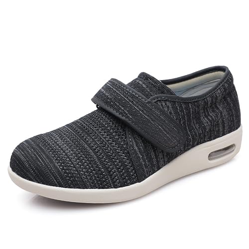 XAOLPLH Diabetiker Schuhe Damen Senioren Schuhe Orthopädischer Schuh Herren Herren Extra Weite Einstellbar Walking Schuhe Verbandschuhe für Fußschwellung,40.5 XAOLPLH Diabetiker Schuhe Damen Senioren Schuhe Orthopädischer Schuh Herren Herren Extra Weite Einstellbar Walking Schuhe Verbandschuhe für Fußschwellung,40.5 von XAOLPLH
