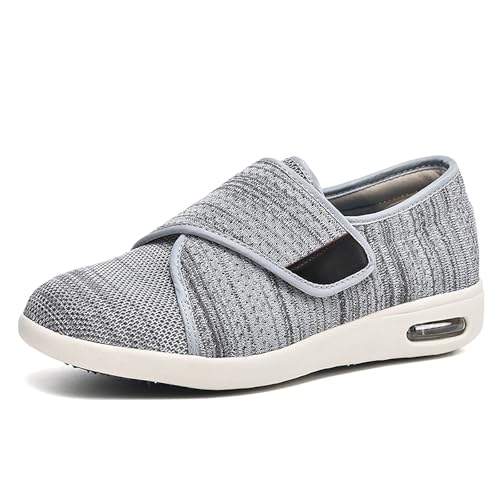 XAOLPLH Diabetiker Schuhe Senioren Turnschuhe Rehaschuhe Herren Damen Freizeitschuhe mit Weite Passform Schuhe für Geschwollene Füße Gesundheitsschuhe,37 von XAOLPLH