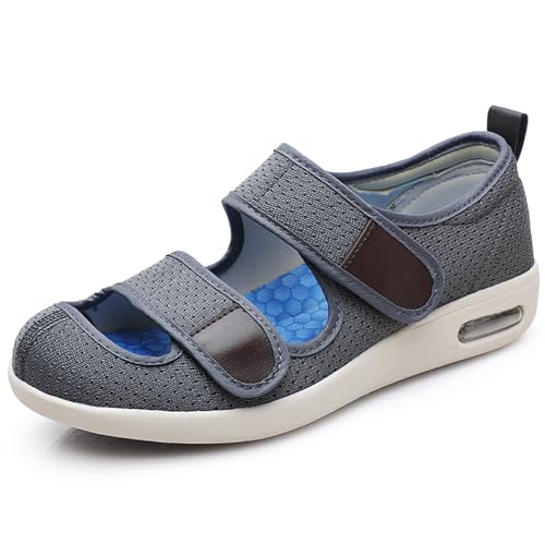 XAOLPLH Diabetiker Schuhe Senioren Turnschuhe Rehaschuhe Herren Damen Freizeitschuhe mit Weite Passform Schuhe für Geschwollene Füße Gesundheitsschuhe,37.5 XAOLPLH Diabetiker Schuhe Senioren Turnschuhe Rehaschuhe Herren Damen Freizeitschuhe mit Weite Passform Schuhe für Geschwollene Füße Gesundheitsschuhe,37.5 von XAOLPLH