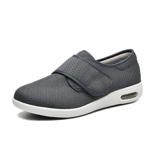 XAOLPLH Diabetiker Schuhe für Geschwollene Füße Herren Diabetiker Hausschuhe Senioren Schuhe Mit rutschfest Atmungsaktive für Geschwollene Füße Senioren,40.5 XAOLPLH Diabetiker Schuhe für Geschwollene Füße Herren Diabetiker Hausschuhe Senioren Schuhe Mit rutschfest Atmungsaktive für Geschwollene Füße Senioren,40.5 von XAOLPLH