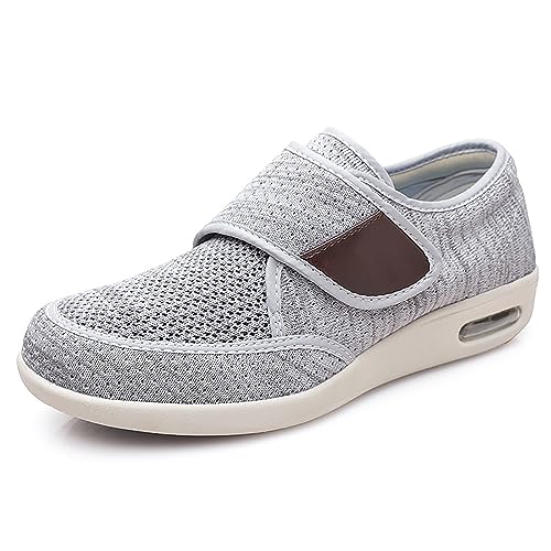 XAOLPLH Diabetikerschuhe Hoher Spann Hausschuhe Extra Weit Herren Herrenschuhe Senioren Hausschuhe Rutschfest Senioren Leicht, rutschfest Und Bequem XAOLPLH Diabetikerschuhe Hoher Spann Hausschuhe Extra Weit Herren Herrenschuhe Senioren Hausschuhe Rutschfest Senioren Leicht, rutschfest Und Bequem von XAOLPLH