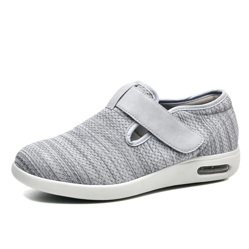 XAOLPLH Extra Breite Schuhe Herren Orthopädische Schuhe Herren Wide Leicht rutschfest Und Bequem Senioren Turnschuhe Freizeitschuhe,42 von XAOLPLH