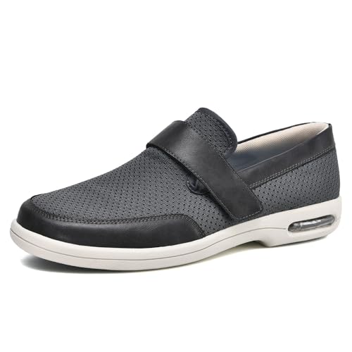 XAOLPLH Extra Breite Schuhe Herren Orthopädische Schuhe Herren Wide Leicht rutschfest Und Bequem Senioren Turnschuhe Freizeitschuhe,44.5 von XAOLPLH