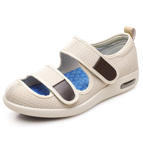 XAOLPLH Herren Damen Extra Weit Orthopädische Diabetiker Schuhe, Spezialschuh Gesundheitsschuhe, Herren extra weit verbandschuhe, Diabetiker Schuhe Für Geschwollene Füße,40 XAOLPLH Herren Damen Extra Weit Orthopädische Diabetiker Schuhe, Spezialschuh Gesundheitsschuhe, Herren extra weit verbandschuhe, Diabetiker Schuhe Für Geschwollene Füße,40 von XAOLPLH