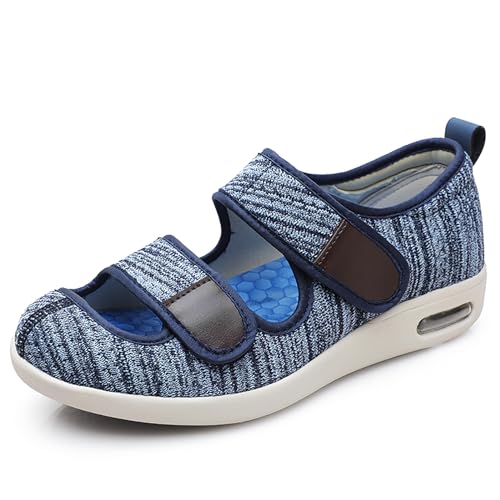 XAOLPLH Ödem Hausschuhe Diabetiker und Hallux Valgus extra Breiten Slipper orthopädisch Damen Unisex Extra breite Ödem Schuhe Gesundheitsschuh für Senioren,42 XAOLPLH Ödem Hausschuhe Diabetiker und Hallux Valgus extra Breiten Slipper orthopädisch Damen Unisex Extra breite Ödem Schuhe Gesundheitsschuh für Senioren,42 von XAOLPLH