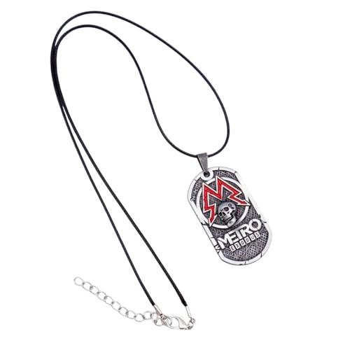 METRO 2033 2026 Unisex Halskette und Anhänger für Frauen und Männer, Spielperipheriegeräte, Vollmetallketten, Exodus, Chokerketten, Sammlungen, Schmuckfunde, Mode-Accessoires METRO 2033 2026 Unisex Halskette und Anhänger für Frauen und Männer, Spielperipheriegeräte, Vollmetallketten, Exodus, Chokerketten, Sammlungen, Schmuckfunde, Mode-Accessoires von XAPIAINEIN