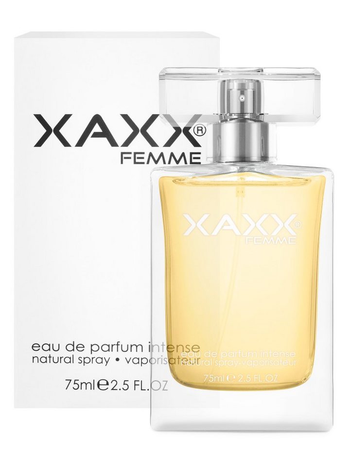 XAXX Eau de Parfum Intense FOUR Damen, vegan, tierversuchsfrei, 75 ml von XAXX