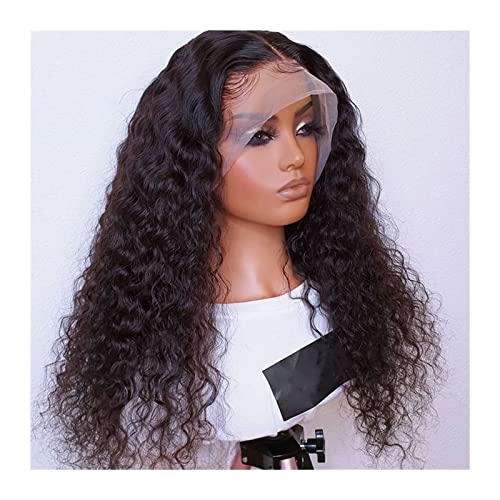 Perücke, Natürlich, Schwarz, Lang, Synthetische, Lockere, Lockige Perücken Für Schwarze Frauen, 18–26 Zoll, Hitzebeständige Lace-Front-Perücke Mit Babyhaar, Kunsthaarperücken, Graue Perücken Für Frau Perücke, Natürlich, Schwarz, Lang, Synthetische, Lockere, Lockige Perücken Für Schwarze Frauen, 18–26 Zoll, Hitzebeständige Lace-Front-Perücke Mit Babyhaar, Kunsthaarperücken, Graue Perücken Für Frau von XAoSCd
