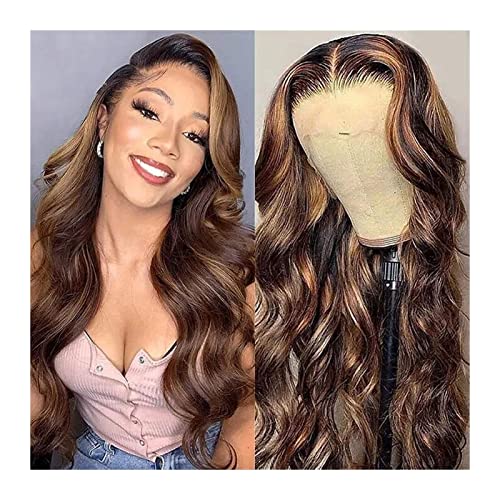 Perücke 13 X 4/4 X 4 Highlight Body Wave Perücke Lace Front Echthaarperücke 12-30 Zoll Honigblond Hd Transparent Lace Frontal Perücke Ombre Echthaarperücken Graue Perücken Für Frauen (4 X 4 Highlight Perücke 13 X 4/4 X 4 Highlight Body Wave Perücke Lace Front Echthaarperücke 12-30 Zoll Honigblond Hd Transparent Lace Frontal Perücke Ombre Echthaarperücken Graue Perücken Für Frauen (4 X 4 Highlight von XAoSCd