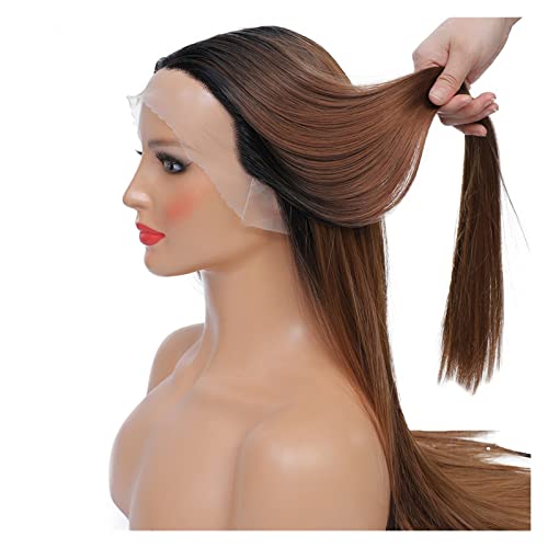 Perücke 360 Lace Front Perücke Synthetische, Klebefreie Vollspitzenperücken, Vorgezupft, 18-28 Zoll, Glatte, Transparente Spitzenperücke, Hochtemperaturfaserhaar Für Frauen, Graue Perücken Für Frauen Perücke 360 Lace Front Perücke Synthetische, Klebefreie Vollspitzenperücken, Vorgezupft, 18-28 Zoll, Glatte, Transparente Spitzenperücke, Hochtemperaturfaserhaar Für Frauen, Graue Perücken Für Frauen von XAoSCd