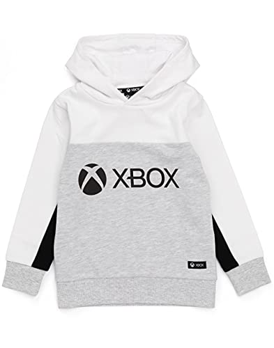 XBOX Hoodie Jungen Kinder Game Console Logo Grey Hooded Sweatshirt Merchandise 11-12 Jahre von Xbox