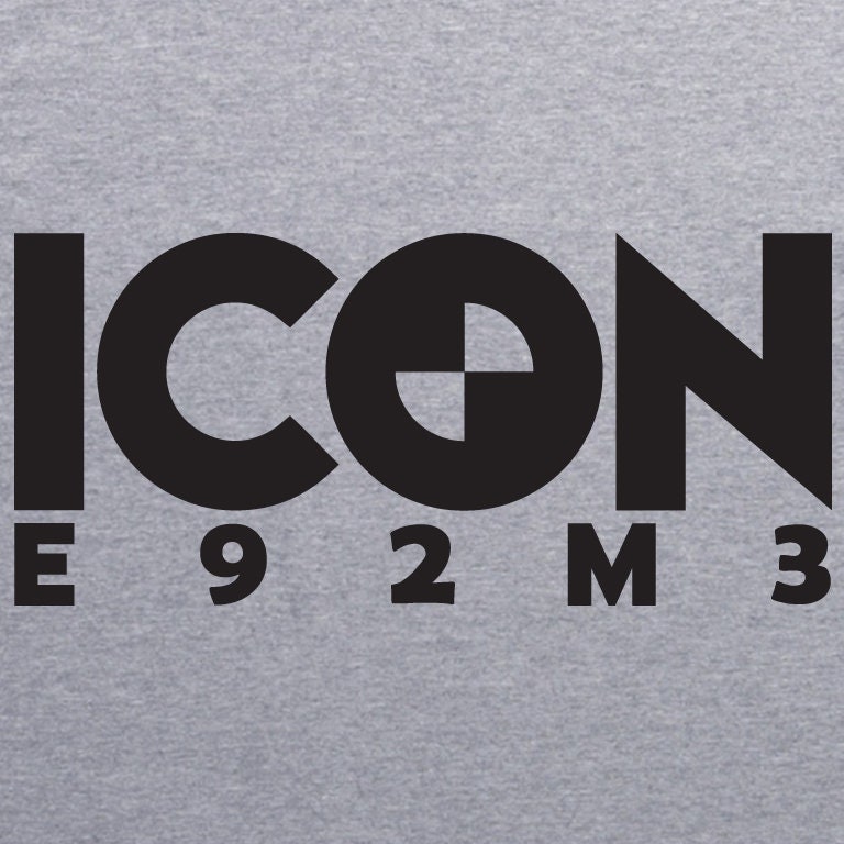 Bmw E92 M3 Icon Grafik-T-Shirt Bmw E92 M3 Icon Grafik-T-Shirt von XBrosApparel