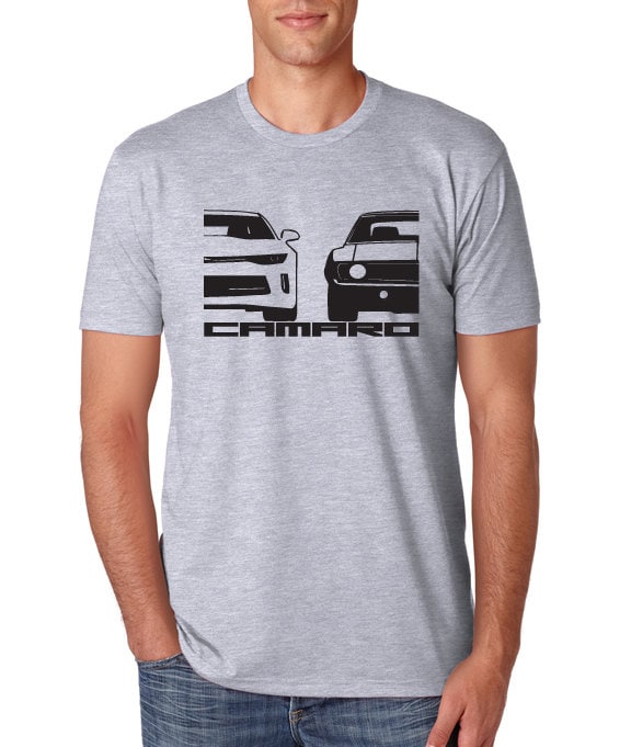 Chevy Camaro T-Shirt Grau Ss Klassiker Chevy Camaro T-Shirt Grau Ss Klassiker von XBrosApparel