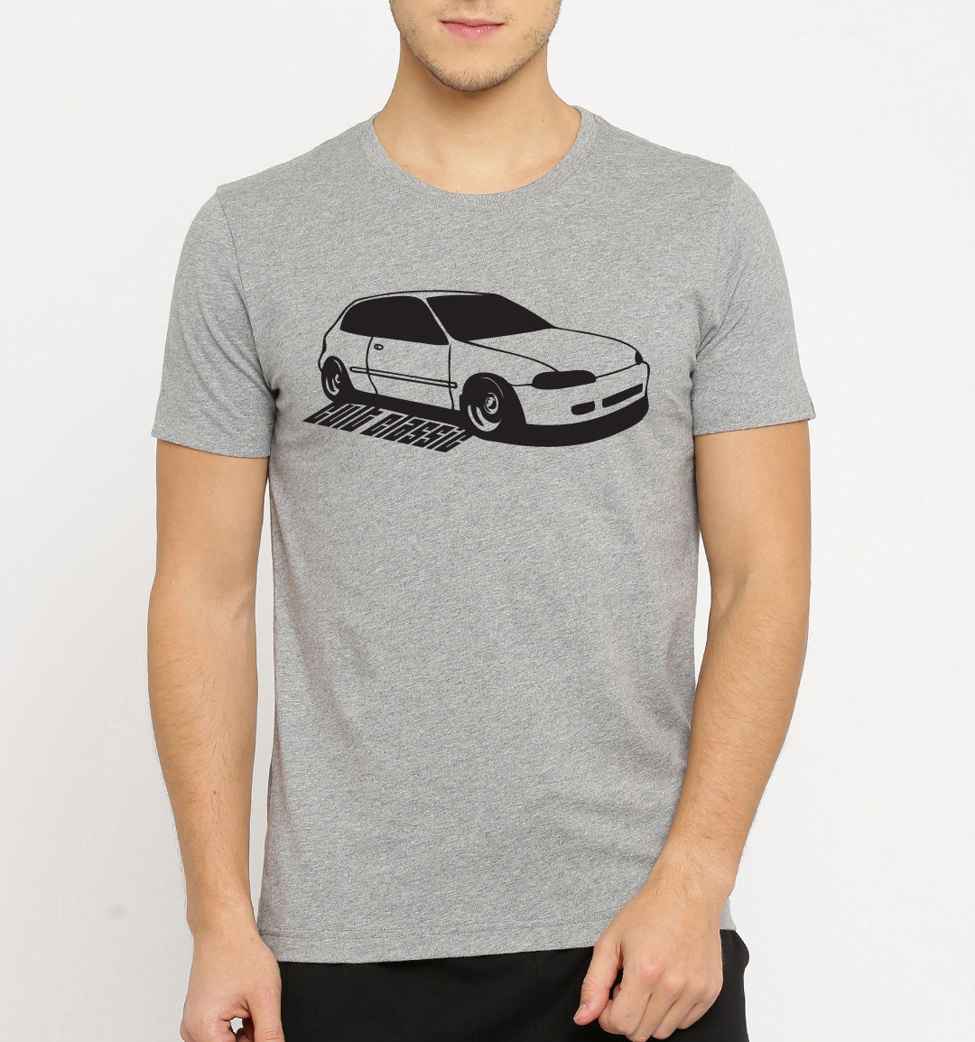 Cult Classic Honda Civic T-Shirt 5. Gen Grau Vtec Cult Classic Honda Civic T-Shirt 5. Gen Grau Vtec von XBrosApparel