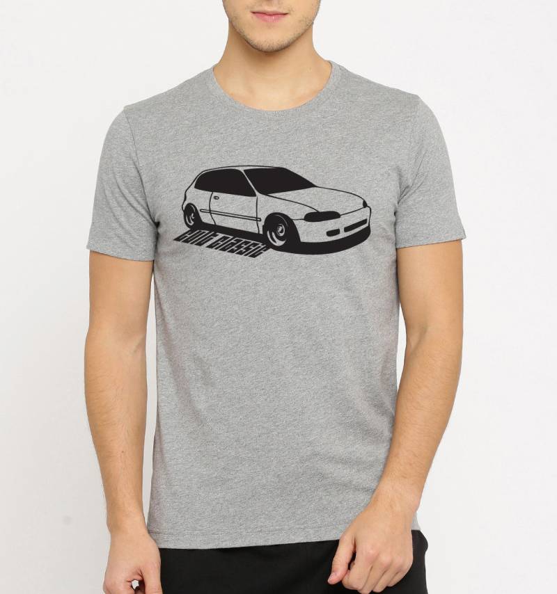 Cult Classic Honda Civic T-Shirt 5. Gen Grau Vtec Cult Classic Honda Civic T-Shirt 5. Gen Grau Vtec von XBrosApparel