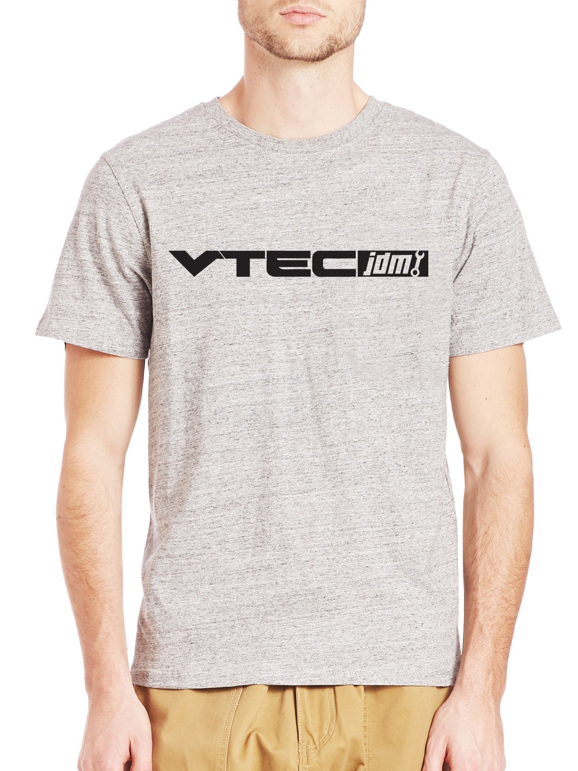 Honda Vtec Jdm T-Shirt Grau Honda Vtec Jdm T-Shirt Grau von XBrosApparel