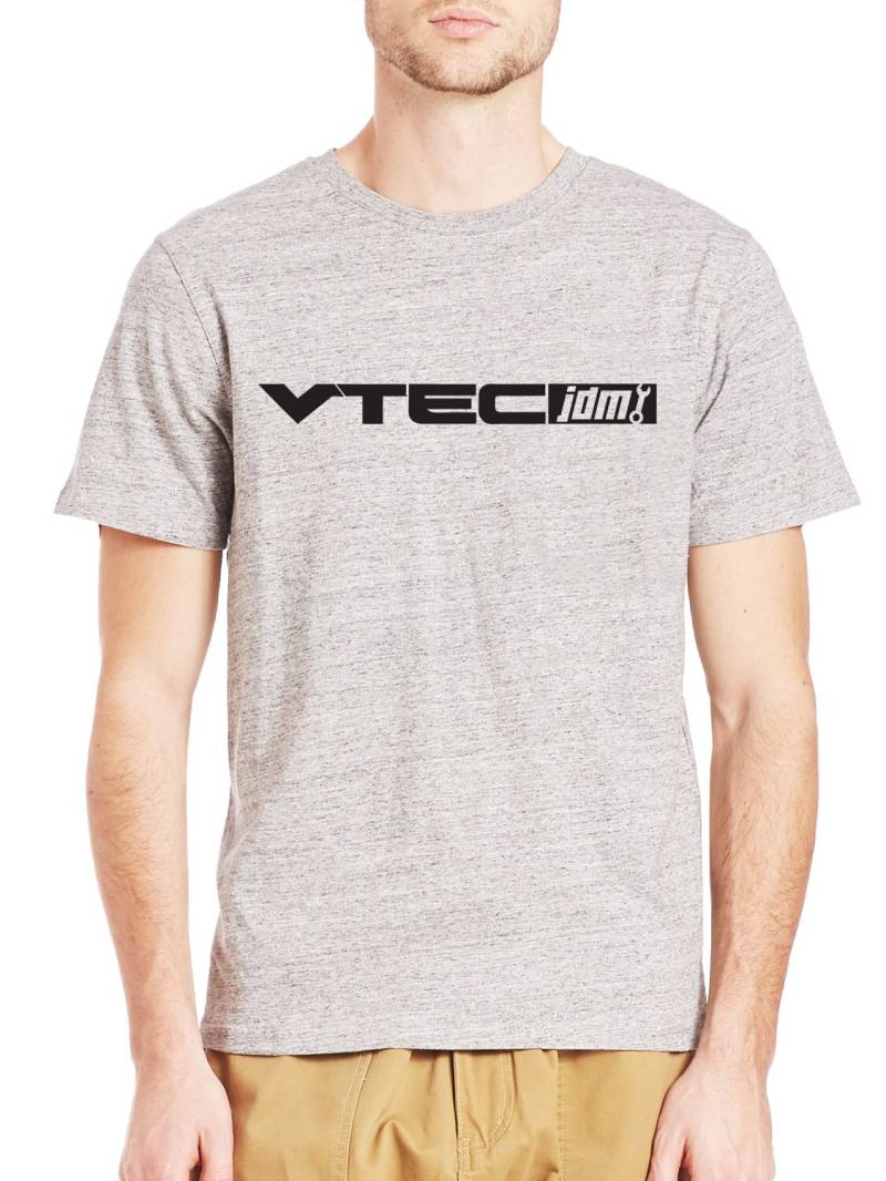 Honda Vtec Jdm T-Shirt Grau Honda Vtec Jdm T-Shirt Grau von XBrosApparel
