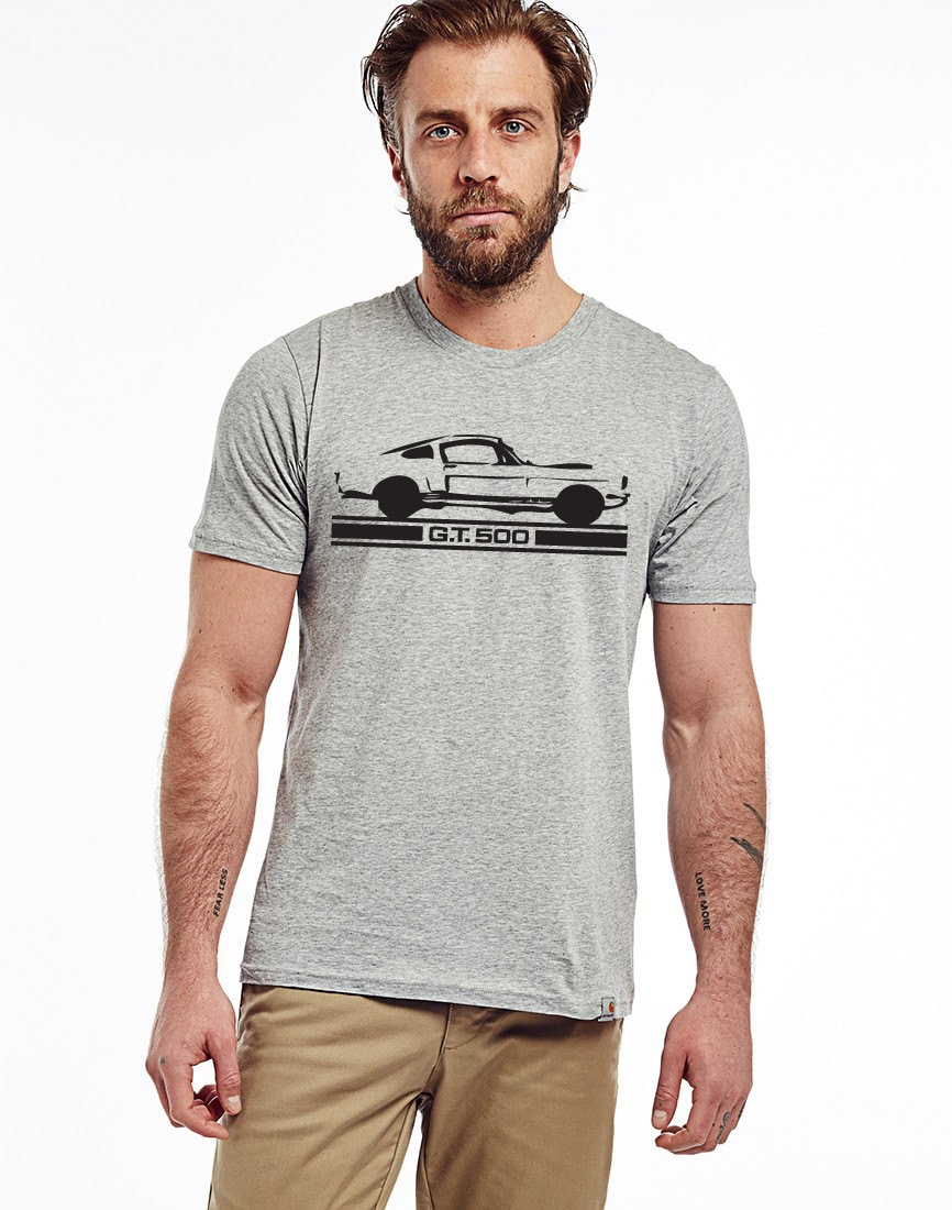 Mustang Gt500 T-Shirt Classic Grau Mustang Gt500 T-Shirt Classic Grau von XBrosApparel