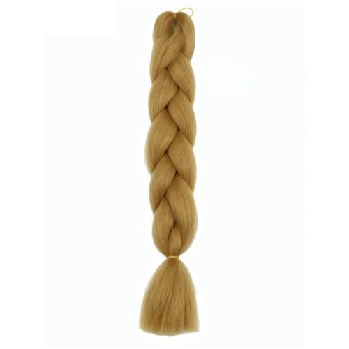 Flechthaare Haarverlängerungen für Häkelzöpfe für Frauen Haar Flechten Extensions um Zöpfe zu flechten Frauen 24 Zoll Syn thetische Hochtemperatur-Faser Jumbo Braids 3 Stücke von XCHANJUN