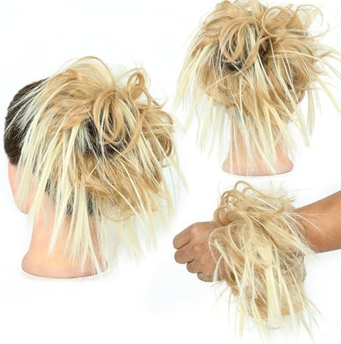 Kunsthaar Pferdeschwanz unordentliches Haar Chignon-Haarverlängerung Brautfrisuren Damen-Pferdeschwanz Haarverlängerung Scrunchie elastisches Band Haar Kunsthaar Pferdeschwanz unordentliches Haar Chignon-Haarverlängerung Brautfrisuren Damen-Pferdeschwanz Haarverlängerung Scrunchie elastisches Band Haar von XCHANJUN