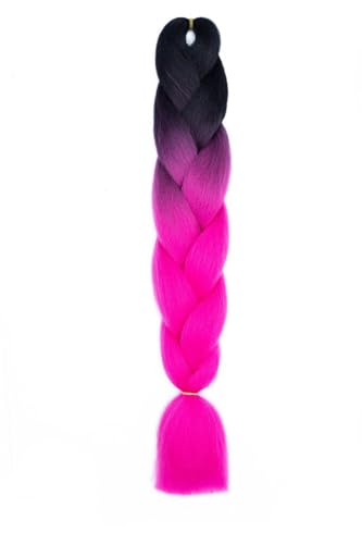 Ombre Kanekalon Braiding Hair Ombre Jumbo Extensions 24 Zoll Jumbo Braid Synthetic Flechten Afro Flechten Haarverlängerungen Twist Jumbo Box Zöpfe Kunsthaar Frauen 3Pack Ombre Kanekalon Braiding Hair Ombre Jumbo Extensions 24 Zoll Jumbo Braid Synthetic Flechten Afro Flechten Haarverlängerungen Twist Jumbo Box Zöpfe Kunsthaar Frauen 3Pack von XCHANJUN