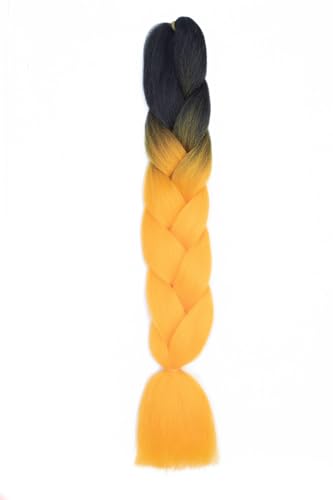 Ombre Kanekalon Braiding Hair Ombre Jumbo Extensions 24 Zoll Jumbo Braid Synthetic Flechten Afro Flechten Haarverlängerungen Twist Jumbo Box Zöpfe Kunsthaar Frauen 3Pack Ombre Kanekalon Braiding Hair Ombre Jumbo Extensions 24 Zoll Jumbo Braid Synthetic Flechten Afro Flechten Haarverlängerungen Twist Jumbo Box Zöpfe Kunsthaar Frauen 3Pack von XCHANJUN