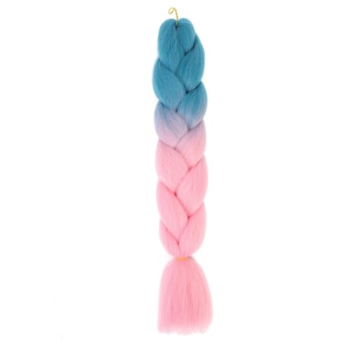 Ombre Kanekalon Braiding Hair Ombre Jumbo Extensions 24 Zoll Jumbo Braid Synthetic Flechten Afro Flechten Haarverlängerungen Twist Jumbo Box Zöpfe Kunsthaar Frauen 3Pack von XCHANJUN