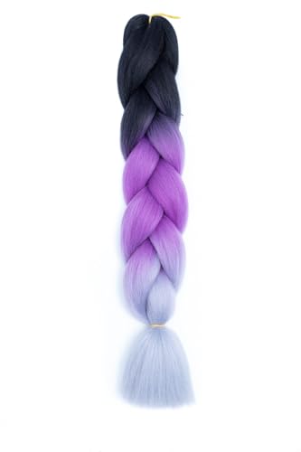 Ombre Kanekalon Braiding Hair Ombre Jumbo Extensions 24 Zoll Jumbo Braid Synthetic Flechten Afro Flechten Haarverlängerungen Twist Jumbo Box Zöpfe Kunsthaar Frauen 3Pack Ombre Kanekalon Braiding Hair Ombre Jumbo Extensions 24 Zoll Jumbo Braid Synthetic Flechten Afro Flechten Haarverlängerungen Twist Jumbo Box Zöpfe Kunsthaar Frauen 3Pack von XCHANJUN