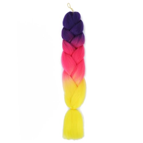 Ombre Kanekalon Braiding Hair Ombre Jumbo Extensions 24 Zoll Jumbo Braid Synthetic Flechten Afro Flechten Haarverlängerungen Twist Jumbo Box Zöpfe Kunsthaar Frauen 3Pack Ombre Kanekalon Braiding Hair Ombre Jumbo Extensions 24 Zoll Jumbo Braid Synthetic Flechten Afro Flechten Haarverlängerungen Twist Jumbo Box Zöpfe Kunsthaar Frauen 3Pack von XCHANJUN