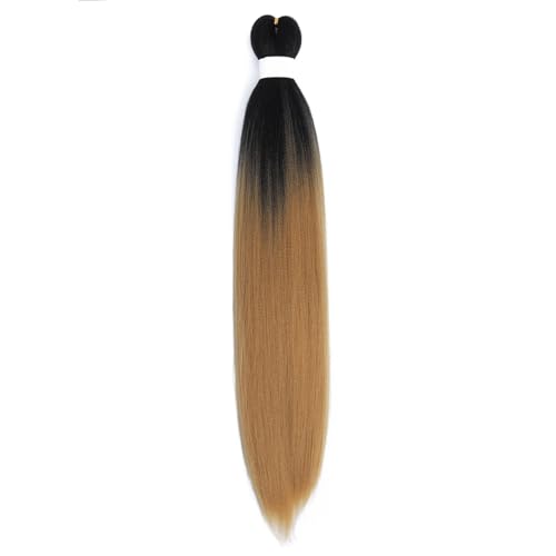 Ombre Kanekalon Braiding Hair Ombre Jumbo Extensions Jumbo Braid Synthetic Flechten Afro Flechten Haarverlängerungen Twist Jumbo Box Zöpfe Kunsthaar Frauen 3Pack von XCHANJUN