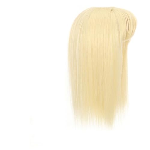 Perücke Stück Mode knallt Kurze Perücke Stück erhöhen Haar Volumen Abdeckung Grau Haar Frauen Haarpolster Echtes Haar Overhead Unsichtbar Abdecken Von Dünnem Graues Haar von XCHANJUN