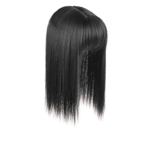Perücke Stück Mode knallt Kurze Perücke Stück erhöhen Haar Volumen Abdeckung Grau Haar Frauen Haarpolster Echtes Haar Overhead Unsichtbar Abdecken Von Dünnem Graues Haar von XCHANJUN