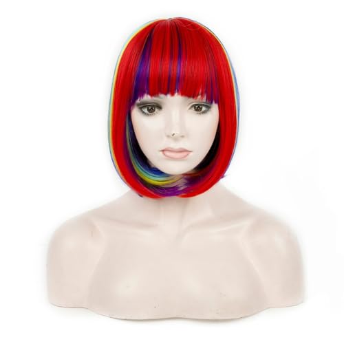 Perücken Kunsthaar Kurzer Bob Perücken Kurze glatte Haare Bob Perücke weiblich Spleißen vorne Spitze Kopfbedeckung Echthaar Virgin Echthaar keine Lace Front Perücken für Frauen bob it Perücken Kunsthaar Kurzer Bob Perücken Kurze glatte Haare Bob Perücke weiblich Spleißen vorne Spitze Kopfbedeckung Echthaar Virgin Echthaar keine Lace Front Perücken für Frauen bob it von XCHANJUN