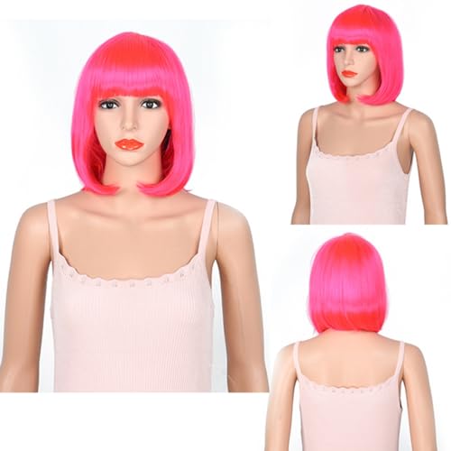 Perücken Kunsthaar Kurzer Bob Perücken Kurze glatte Haare Bob Perücke weiblich Spleißen vorne Spitze Kopfbedeckung Echthaar Virgin Echthaar keine Lace Front Perücken für Frauen bob it Perücken Kunsthaar Kurzer Bob Perücken Kurze glatte Haare Bob Perücke weiblich Spleißen vorne Spitze Kopfbedeckung Echthaar Virgin Echthaar keine Lace Front Perücken für Frauen bob it von XCHANJUN