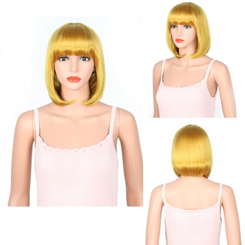 Perücken Kunsthaar Kurzer Bob Perücken Kurze glatte Haare Bob Perücke weiblich Spleißen vorne Spitze Kopfbedeckung Echthaar Virgin Echthaar keine Lace Front Perücken für Frauen bob it Perücken Kunsthaar Kurzer Bob Perücken Kurze glatte Haare Bob Perücke weiblich Spleißen vorne Spitze Kopfbedeckung Echthaar Virgin Echthaar keine Lace Front Perücken für Frauen bob it von XCHANJUN
