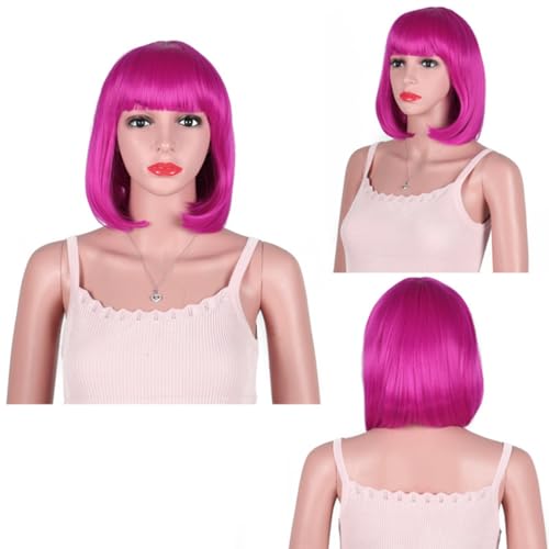Perücken Kunsthaar Kurzer Bob Perücken Kurze glatte Haare Bob Perücke weiblich Spleißen vorne Spitze Kopfbedeckung Echthaar Virgin Echthaar keine Lace Front Perücken für Frauen bob it Perücken Kunsthaar Kurzer Bob Perücken Kurze glatte Haare Bob Perücke weiblich Spleißen vorne Spitze Kopfbedeckung Echthaar Virgin Echthaar keine Lace Front Perücken für Frauen bob it von XCHANJUN