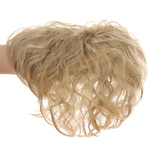 Synthetic Corn Curl Bangs für Frauen, Schwarze Clip-On-Haarverlängerungen, deckt weißes Haar ab und verleiht dem Oberkopf Volumen Synthetic Corn Curl Bangs für Frauen, Schwarze Clip-On-Haarverlängerungen, deckt weißes Haar ab und verleiht dem Oberkopf Volumen von XCHANJUN