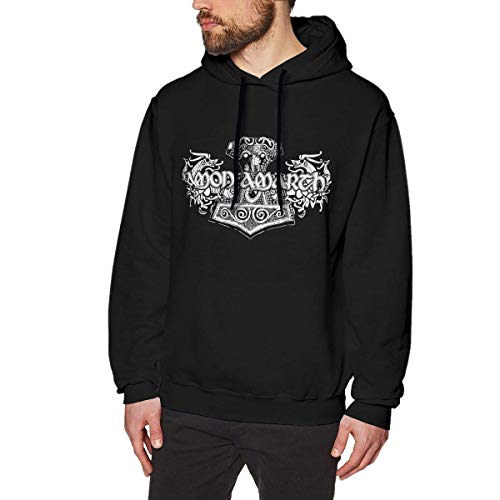 XCNGG Amon Amarth Viking Horses Herren Hoodie Sweatshirt Lässig Langlebig Ohne Taschenoberteile von XCNGG