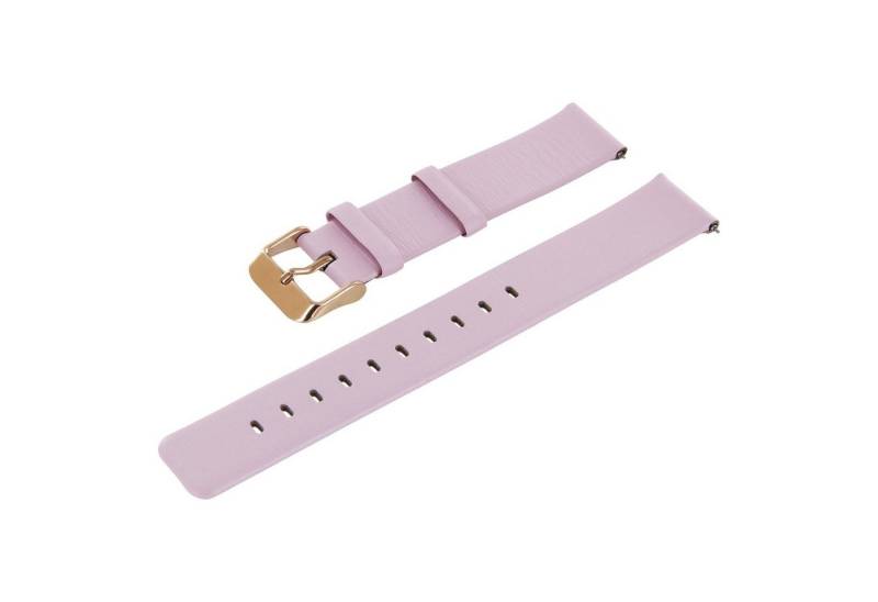 XCOAST Uhrenarmband Schnellwechselarmband 18mm Leder, mit Quick Release / Schnellwechseln per Federsteg von XCOAST