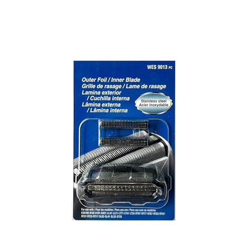 Kompatibel Mit Panasonic ，WES9013 Rasierfolienschneider ES8101 ES810 WES9013PC ESLL41/21 LT71 Elektrorasierer-Netzabdeckungskopf von XCOHJOMB