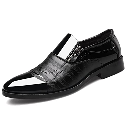 XCVFBVG Herren Lederschuhe Men's Breathable Leather Shoes Rubber Shoes Men's Shoes(Size:40 EU) von XCVFBVG