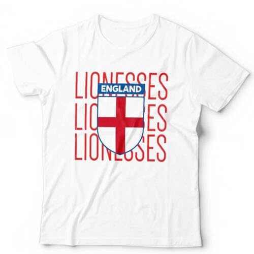 England Lionesses Badge Design Tshirt Unisex Football 2023 World Cup WhiteX-Large England Lionesses Badge Design Tshirt Unisex Football 2023 World Cup WhiteX-Large von XDCERE
