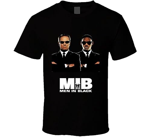 Men In Black MIB Will Smith Retro 90's Comedy Movie T Shirt BlackX-Large Men In Black MIB Will Smith Retro 90's Comedy Movie T Shirt BlackX-Large von XDCERE